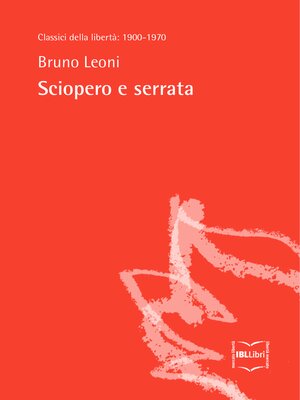 cover image of Sciopero e serrata